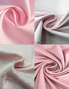 Fiocco Nascita Piccolo Rosa 2